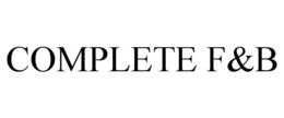 COMPLETE F&B trademark