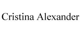 CRISTINA ALEXANDER trademark