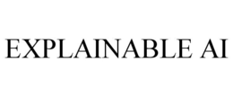EXPLAINABLE AI trademark