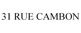 31 RUE CAMBON trademark
