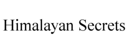 HIMALAYAN SECRETS trademark