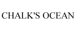 CHALK'S OCEAN trademark
