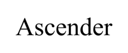 ASCENDER trademark