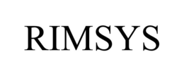 RIMSYS trademark