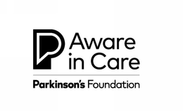 P AWARE IN CARE PARKINSON'S FOUNDATION trademark