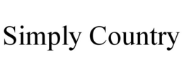 SIMPLY COUNTRY trademark