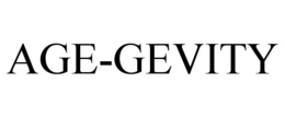 AGE-GEVITY trademark