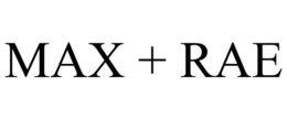 MAX + RAE trademark