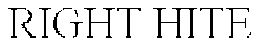 RIGHT HITE trademark