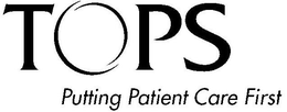 TOPS PUTTING PATIENT CARE FIRST trademark