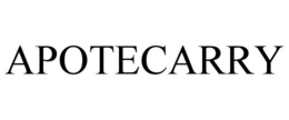 APOTECARRY trademark