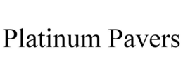 PLATINUM PAVERS trademark