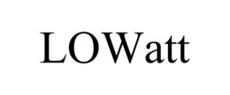 LOWATT trademark