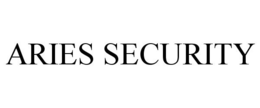 ARIES SECURITY trademark
