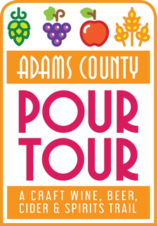 ADAMS COUNTY POUR TOUR A CRAFT WINE BEER CIDER & SPIRITS TRAIL trademark