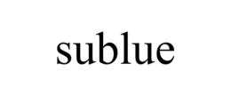 SUBLUE trademark