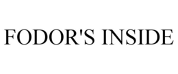 FODOR'S INSIDE trademark