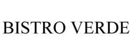 BISTRO VERDE trademark