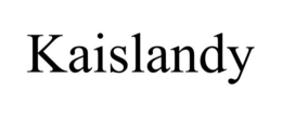 KAISLANDY trademark