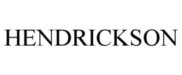 HENDRICKSON trademark