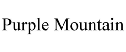 PURPLE MOUNTAIN trademark