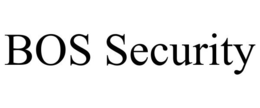 BOS SECURITY trademark