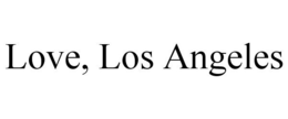 LOVE, LOS ANGELES trademark