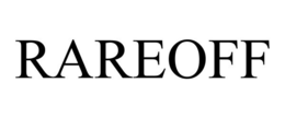 RAREOFF trademark