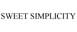 SWEET SIMPLICITY trademark