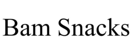 BAM SNACKS trademark