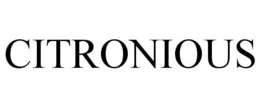 CITRONIOUS trademark