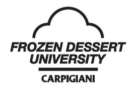 FROZEN DESSERT UNIVERSITY CARPIGIANI trademark