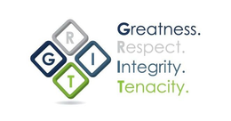 GRIT GREATNESS. RESPECT. INTEGRITY. TENACITY. trademark