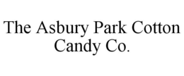 THE ASBURY PARK COTTON CANDY CO. trademark