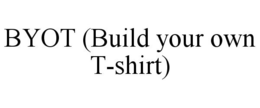 BYOT (BUILD YOUR OWN T-SHIRT) trademark
