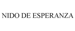 NIDO DE ESPERANZA trademark