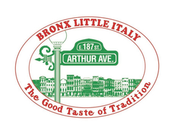 BRONX LITTLE ITALY E. 187 ST ARTHUR AVENUE THE GOOD TASTE OF TRADITION trademark