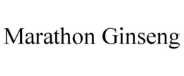 MARATHON GINSENG trademark