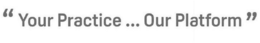 "YOUR PRACTICE ... OUR PLATFORM" trademark