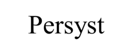 PERSYST trademark