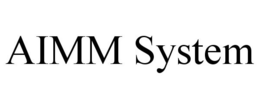 THE AIMM SYSTEM trademark