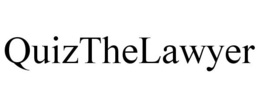 QUIZTHELAWYER trademark