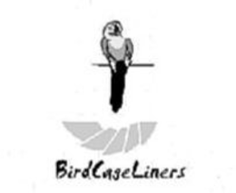 BIRD CAGE LINERS trademark