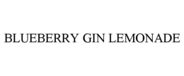 BLUEBERRY GIN LEMONADE trademark