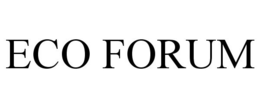 ECO FORUM trademark