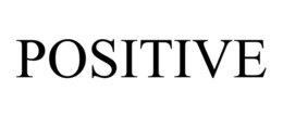 POSITIVE trademark