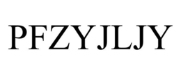 PFZYJLJY trademark