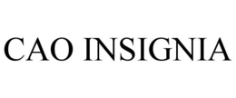 CAO INSIGNIA trademark