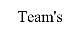 TEAM'S trademark