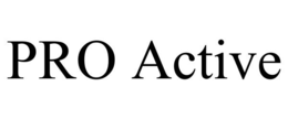 PRO ACTIVE trademark